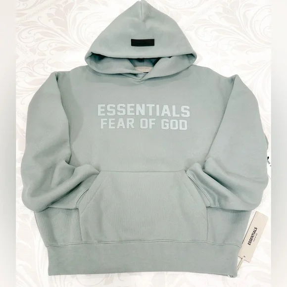 Essentials Fear Of God (FOG) Hoodie Sycamore size Small Spring Summer 2023